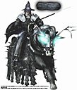 Mounted Warlock atop Malithe Charger